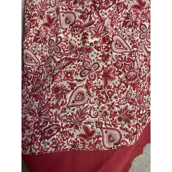 VTG American Eagle Sz 6 Dress Paisley Pink Boho Y2k 90s Mini Date Night Summer - Picture 2 of 11